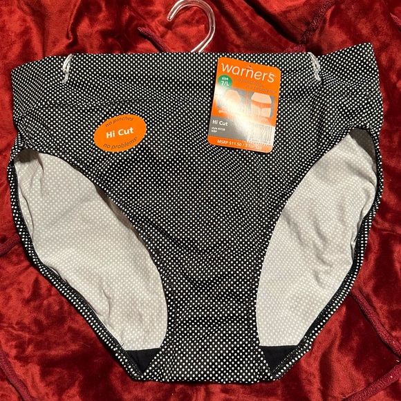 BWT Warner’s Ladies Size 7 (L) Muffin Top Control High Rise Brief - Picture 6 of 11